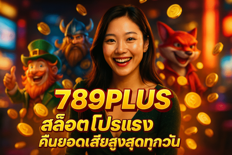 789PLUS สล็อตโปรแรง คืนยอดเสียสูงสุดทุกวัน